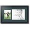 ArtToFrames Collage Photo Picture Frame with 1 - 5x7, 8x10 inch Openings, Framed in Black with Over 62 Mat Color Options and Regular Glass (CSM-3926-166)